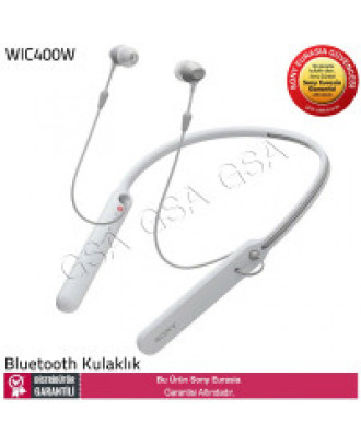 SONY WI-C400W Bluetooth Kablosuz Kulakiçi Kulaklık