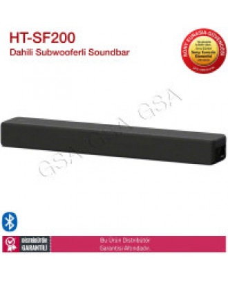 Sony HT-SF200 Bluetoothlu 2.1 kanal Dahili Subwooferli Sound bar