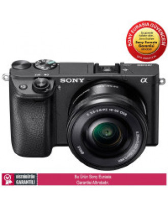 Sony α6300 16-50mm Motorlu Zoom Objektifli Fotoğraf Makinesi