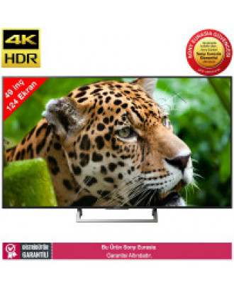 Sony KD49XE7005 124 Ekran 4K Ultra HD LED TV