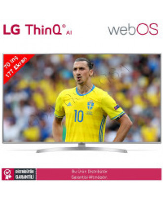 LG 70UK6950 177 Ekran UHD 4K HDR WebOS Yapay Zeka Smart TV