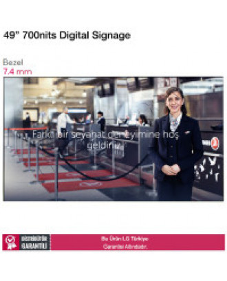 LG 49SH7DB 7,4mm Bezel 700 nits Digital Signage