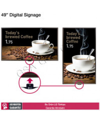 LG 49SE3D 49 inç Full HD Digital Signage