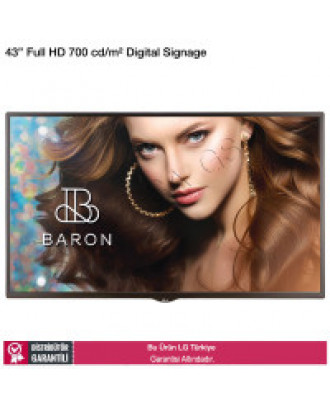 LG 43SH7DD Full HD 700nits Digital Signage Monitörü