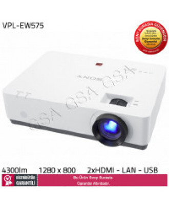 Sony VPL-EW575 4300 lümen WXGA Kompakt Projektör