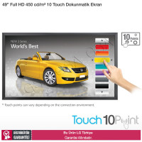 LG 49TA3E 450 nits Full HD 10 Touch Dokunmatik Monitör