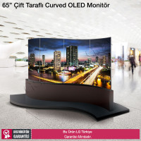 LG 65EE5PC 65" Çift Taraflı Curved Oled Monitör