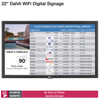 LG 22SM3B Dahili Wifi WebOS Digital Signage Endüstriyel Monitör