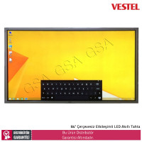 Vestel 84" Çerçevesiz Etkileşimli LED Akıllı Tahta 