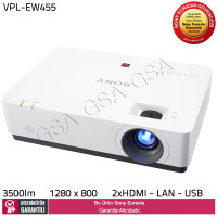 Sony VPL-EW455 3500 lümen WXGA Kompakt Projektör