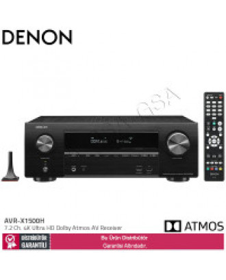 Denon AVR-X1500H 7,2 Kanal Dolby Atmos AV Receiver 