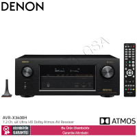 Denon AVR-X3400H 7,2 Kanal Dolby Atmos Bluetoothlu AV Receiver