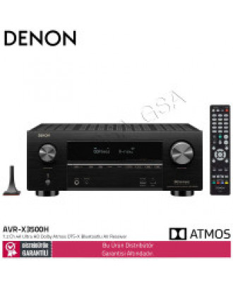Denon AVR-X3500H 7,2 Kanal Dolby Atmos DTS-X Bluetoothlu AV Receiver