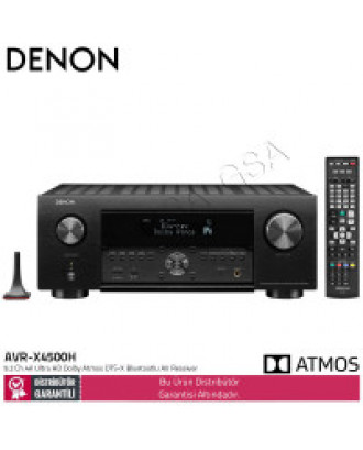 Denon AVR-X4500H 9,2 Kanal Dolby Atmos DTSX Bluetooth AV Receiver