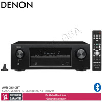 Denon AVR-X540BT 5.2 Kanal 4K Bluetoothlu AV Receiver 