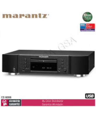 Marantz CD 6006 Siyah USB' li CD Çalar