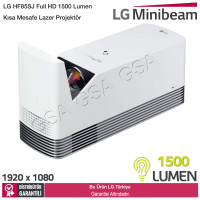 LG HF85JS Full HD 1500 Lumen Ultra Kısa Mesafe Lazer Projektör