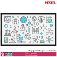 VESTEL IF55UG402 55" Çerçevesiz Etkileşimli LED Akıllı Tahta 
