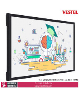 VESTEL IF65UG602 65" Çerçevesiz Etkileşimli LED Akıllı Tahta 