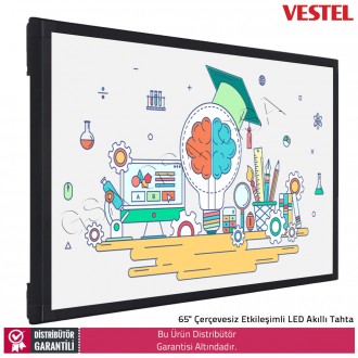 VESTEL IF65UG602 65" Çerçevesiz Etkileşimli LED Akıllı Tahta 