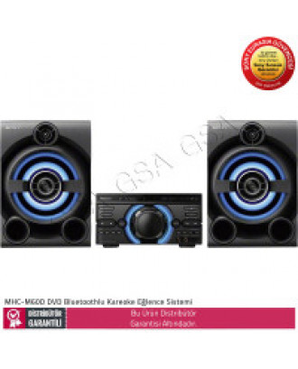 Sony MHC-M60D DVD Bluetoothlu Kareoke Eğlence Sistemi 