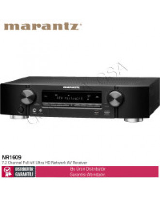 Marantz NR1609 7.2 Channel Full 4K Ultra HD Network AV Receiver 