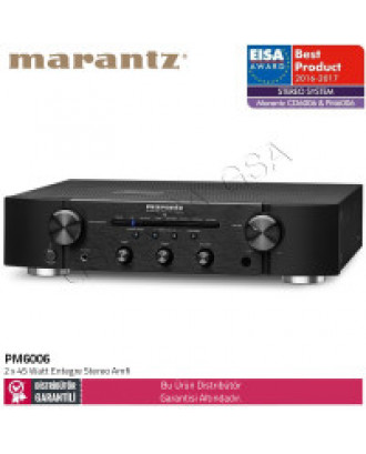 Marantz PM 6006 Entegre Stereo Amplifier