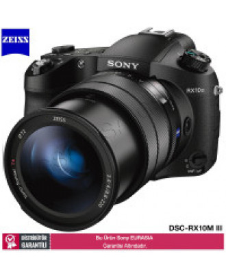 Sony DSC-RX10M3 24-600mm Zum Lensli Fotoğraf Makinesi 