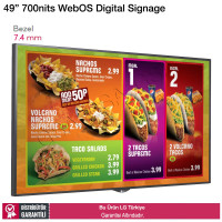 LG 49LS75C 7,4mm Bezel 700 nits WebOS Digital Signage