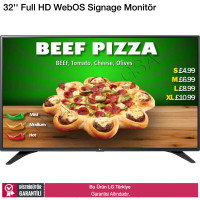 LG 32LS53A Full HD WebOS Digital Signage Monitör