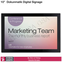 LG 10SM3TB 10 inç HD + Wifi Dokunmatik Digital Signage