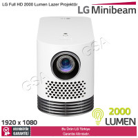 LG HF80JS Full HD 2000 Lumen Lazer Projektör