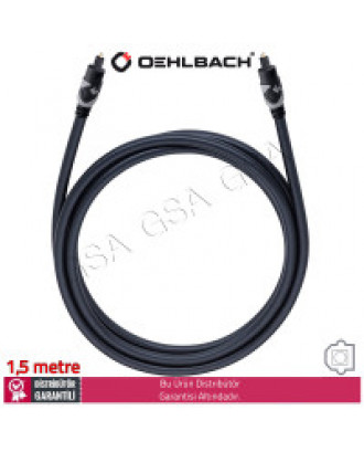 Oehlbach Easy Connect Optik MKII 1,5m Optik Dijital Kablo Toslink