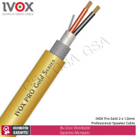 IVOX Pro Gold PRG2215SPC Profesyonel Hifi Bakır Hoparlör Kablosu