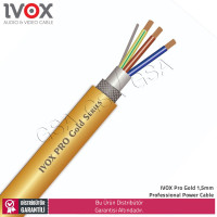IVOX Pro Gold PRG2315EPC Profesyonel Bakır Hifi Güç Kablosu