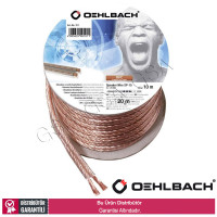 Oehlbach 101 2 x 1,5mm 10mt Oksijensiz Bakır Hoparlör Kablosu 
